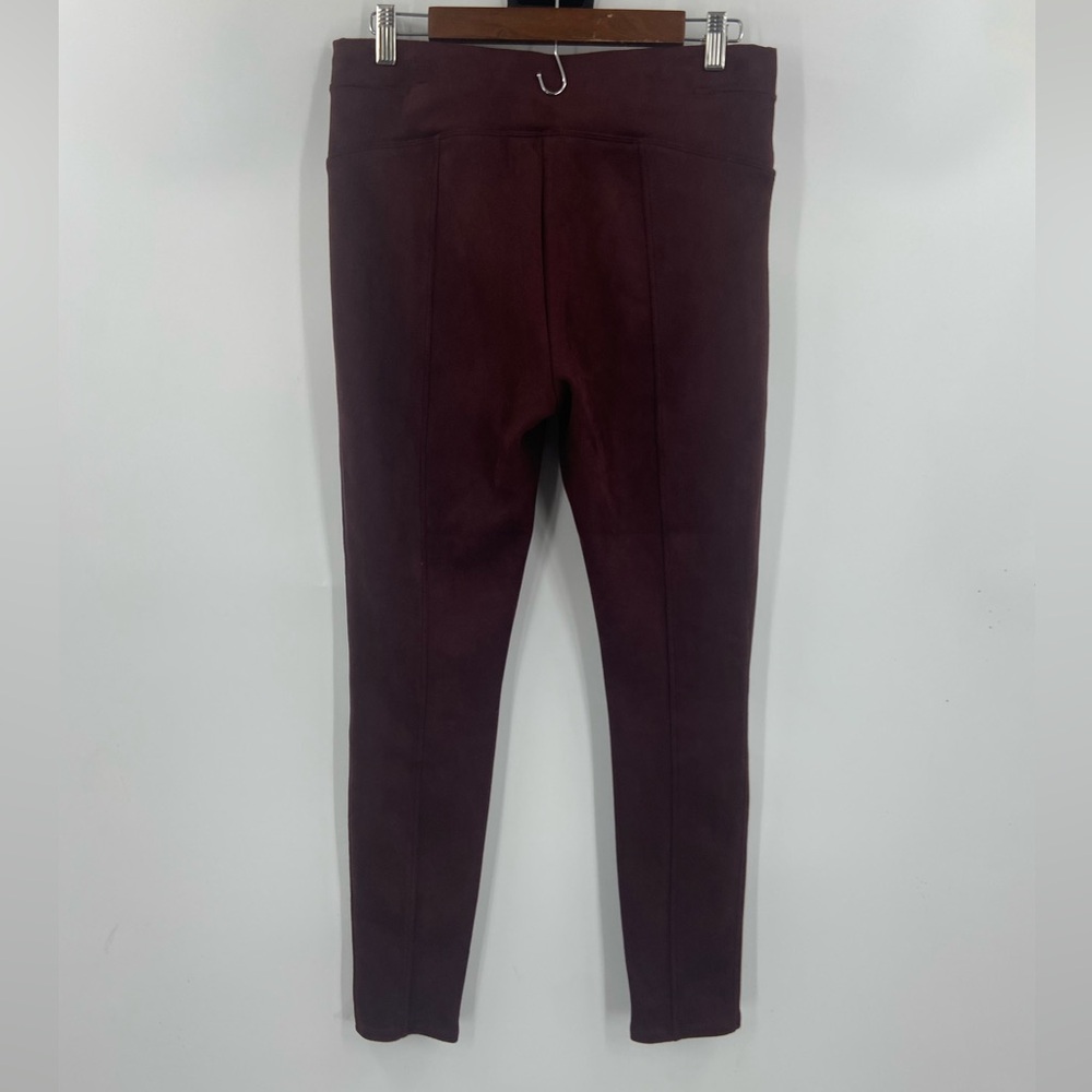 Spanx faux suede leggings Brown Large